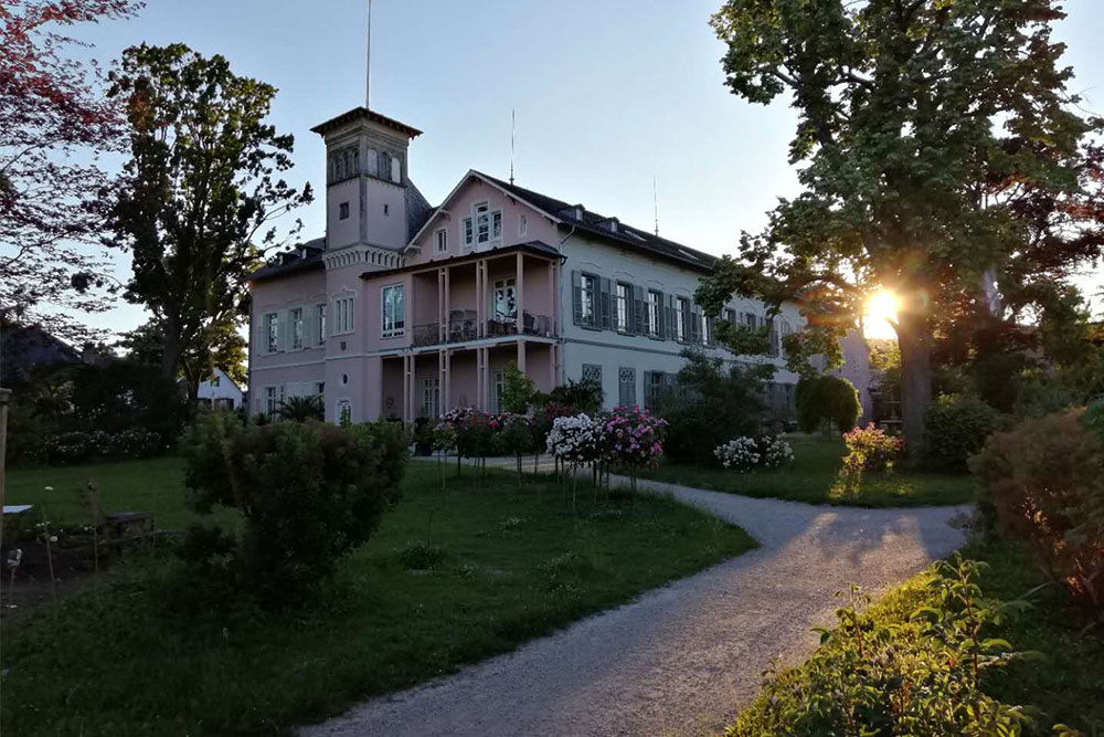 Hoch hinaus im Mathildengarten